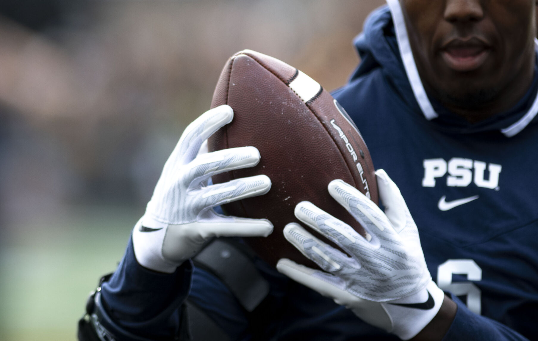 Penn State football vs. Iowa, warmups Sullivan-Brown (6)